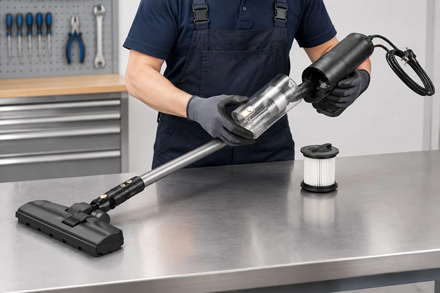 Maintenance Ready Brushless Corded Vacuum